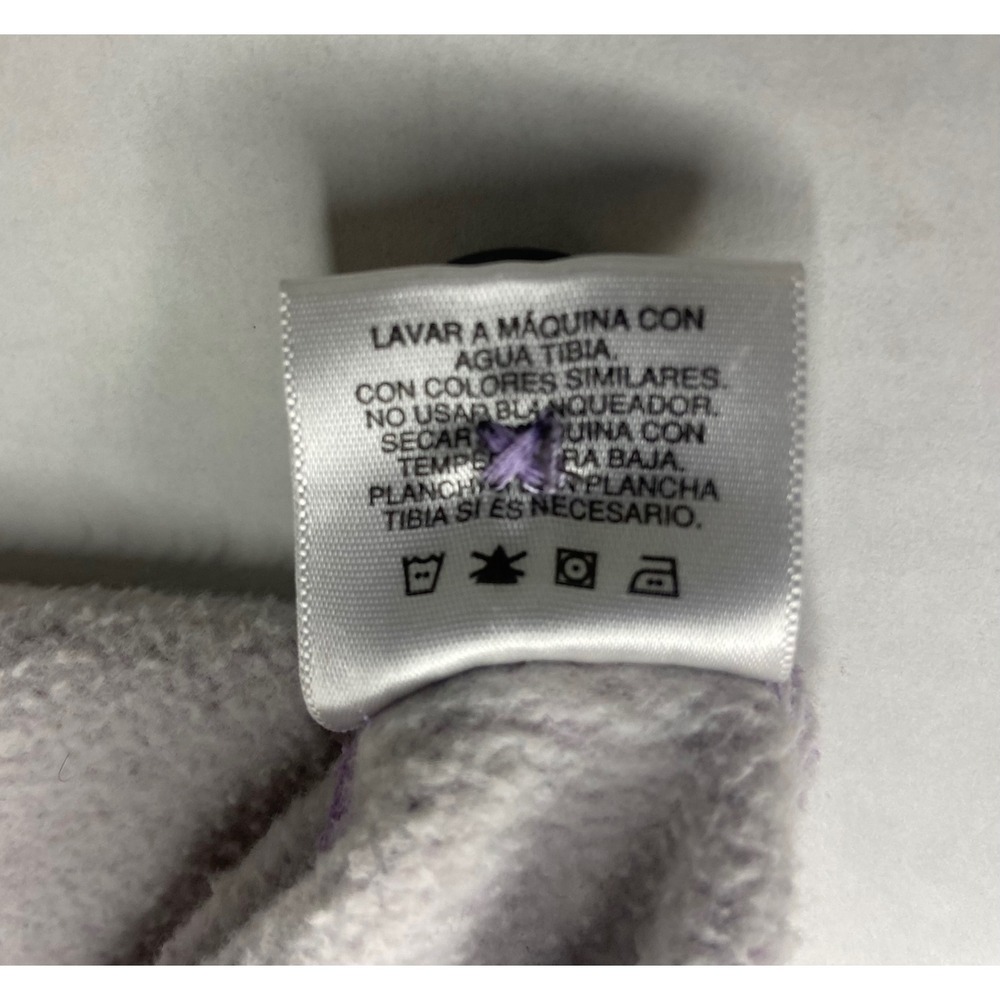 Laura Scott Lavender Button Front Sweatshirt Jack… - image 6